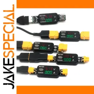 Digital Volt & Amp Meter Module for Batteries