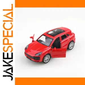 Red Metallic Car Model for Collectors