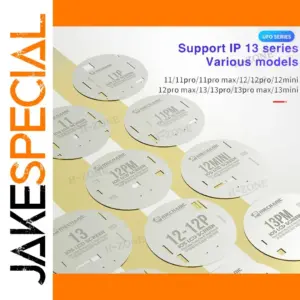 UFO Steel Stencil Set for iPhone LCD Repairs