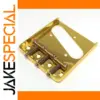 Vintage Gold Telecaster Bridge for 6-String Guitars