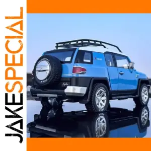 Vibrant Blue Toyota FJ Cruiser Diecast Model