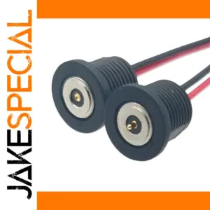 Magnetic Power Cable Connector for Electronics