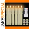 Flameless LED Candles, 6/12/24-Pack