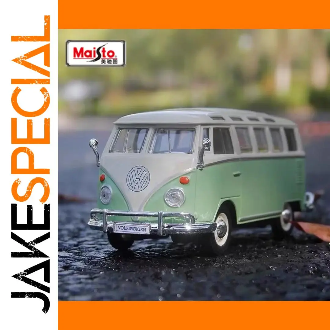 Maisto 1:24 Volkswagen T1 Bus Samba Model 1 Maisto 1:24 Volkswagen T1 Bus Samba Model
