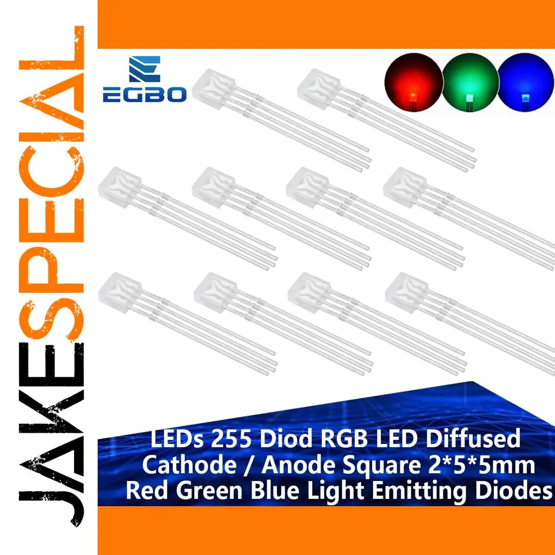RGB LED Set 255 Diod for DIY Projects 1 RGB LED Set 255 Diod for DIY Projects