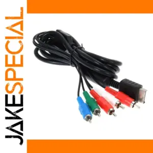 HDTV AV Audio Video Component Cable for PS2 & PS3