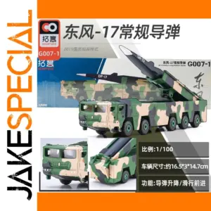 Dongfeng-17 Missile Launcher Miniature Model