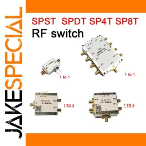 RF Switch Module 0.1-6 GHz, Multiple Configurations