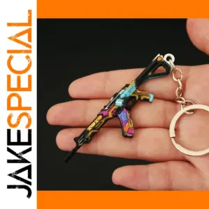 Valorant Reaver Keychain - 8cm Zinc Alloy Accessory