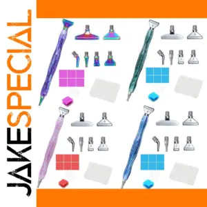 Resin Diamond Painting Pen Set with Interchangeable Tips