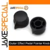 20 Black Effect Pedal Knobs for Guitar Effects