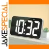 10.8-Inch Modern LED Alarm Clock