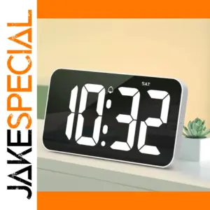 10.8-Inch Modern LED Alarm Clock