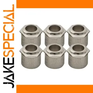 Vintage to Modern Guitar Bushings Set in Brass or Nickel