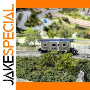 HO Scale Model Caboose Car for Collectors