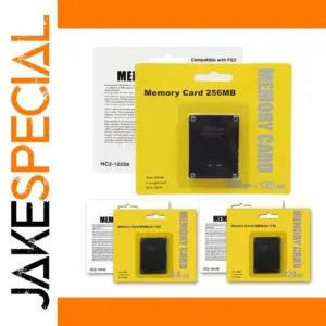 PS2 Memory Card 64MB/128MB/256MB Storage