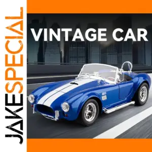 Vintage Shelby AC Cobra GT500 Model Car 1:24 Scale