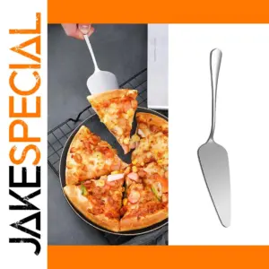 Elegant 20cm Stainless Steel Cake Cutter and Server