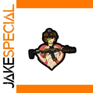 Tactical Girl PVC Patch for Gear Customization