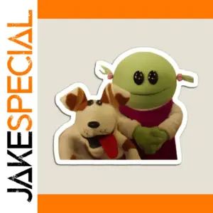 Colorful Playful Cartoon Magnet for Refrigerator