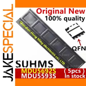 Set of 5 High-Quality Voltage Regulators QFN-8 Package