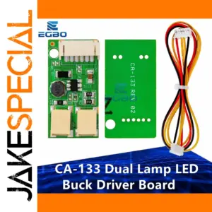 Dual-Port LED Driver Board 9.6V DC Compact Circuit