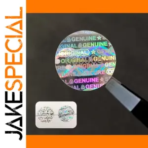 Tamper-Proof Hologram Security Stickers 1.5/2cm