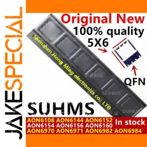 Set of 10 Drive ICs in QFN-8 Package for Electronics