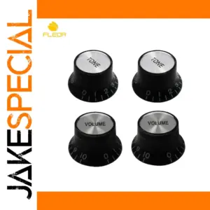 Black Guitar Control Knobs for LP SG Style
