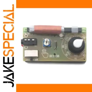 Vintage Portable MW FM Radio Receiver with Tuning Dial