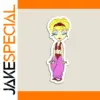 Dream of Jeannie Cartoon Magnet in Three Sizes