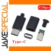 Durable Type C USB 3.1 Connectors (Set of 5 or 10)