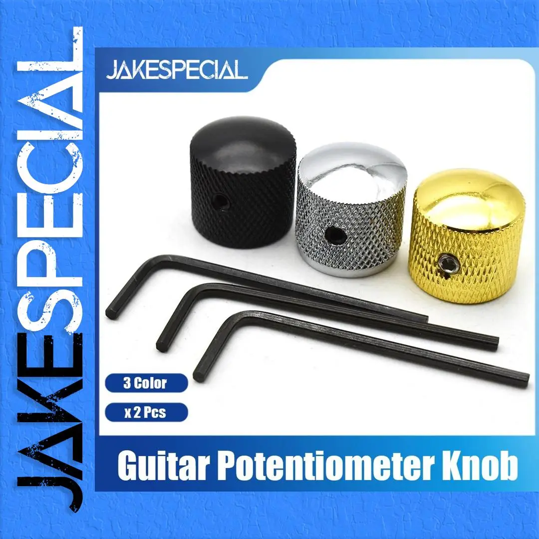 Metal Control Knobs for Guitar Model 0220JTN 1 Metal Control Knobs for Guitar Model 0220JTN