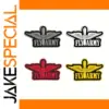 Fly Army PVC Parachute & Wings Patches Set