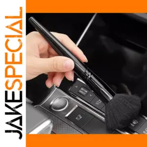 Sleek Car Detailing Brush with Nylon Bristles