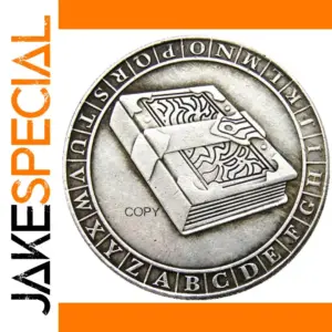 Vintage US Coin with Patriotic Design