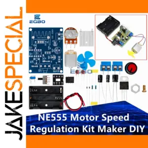 NE555 Motor Speed Regulation Kit for DIY Projects