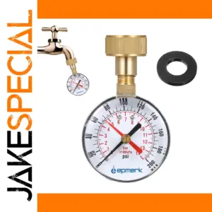 Durable 2-1/2 Inch Water Pressure Gauge