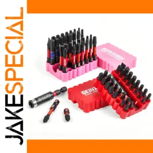 66-Piece Impact Screwdriver Bit Set for Professionals
