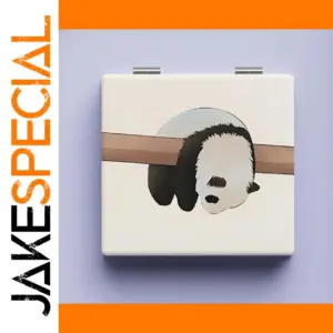 Cute Panda Folding Mirror for Girls