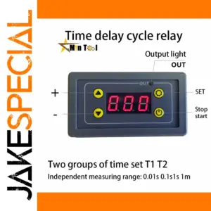 Precise Digital Delay Time Relay Module