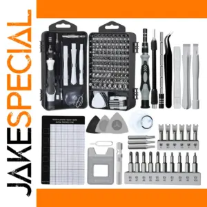 138-in-1 Chrome Vanadium Precision Screwdriver Set