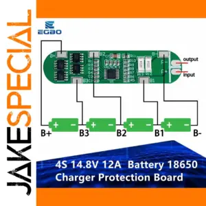 Green 4S Lithium-Ion Battery Protection Board