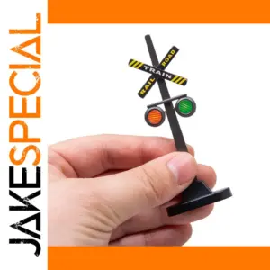 Miniature Railway Crossing Sign Set (8 pcs)