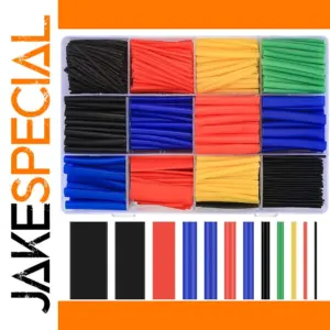 Multicolor Heat Shrink Tubing Kit (800+ pcs)