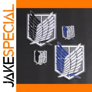 Oversized Wings of Freedom Iron-On Patch