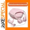 Pink Travel Headphone Case for Logitech, Jabra, JLab