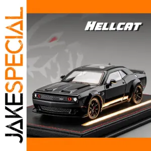 1/24 Die-Cast Hellcat Model with Lights