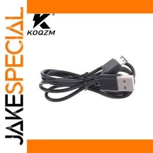 Black USB Fast-Charging Cable for Smart Devices