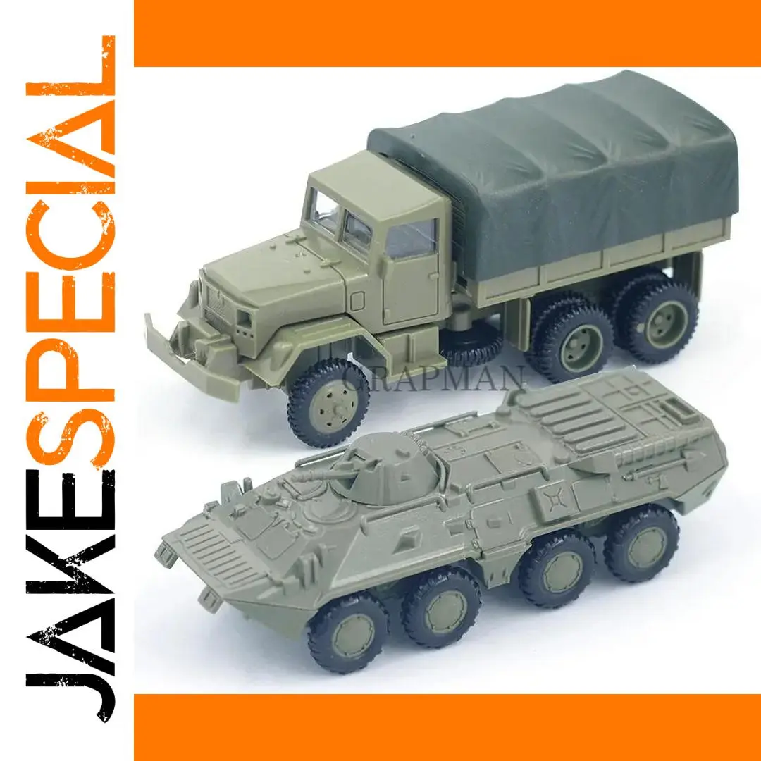 1:72 Soviet M35 & BTR-80 Military Model Set 1 1:72 Soviet M35 & BTR-80 Military Model Set